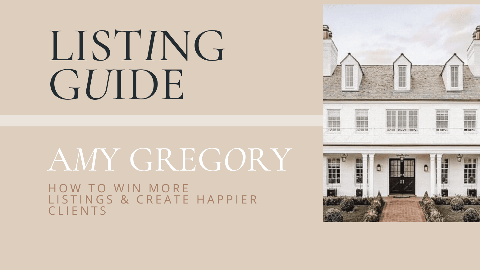 Listing Presentation