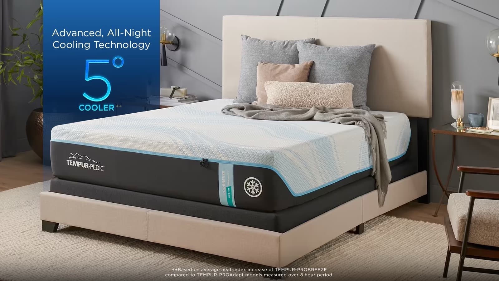 TEMPUR-Pro Breeze® Medium -King
