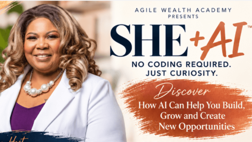 SHE + AI™: No Coding Required. Just Curiosity.