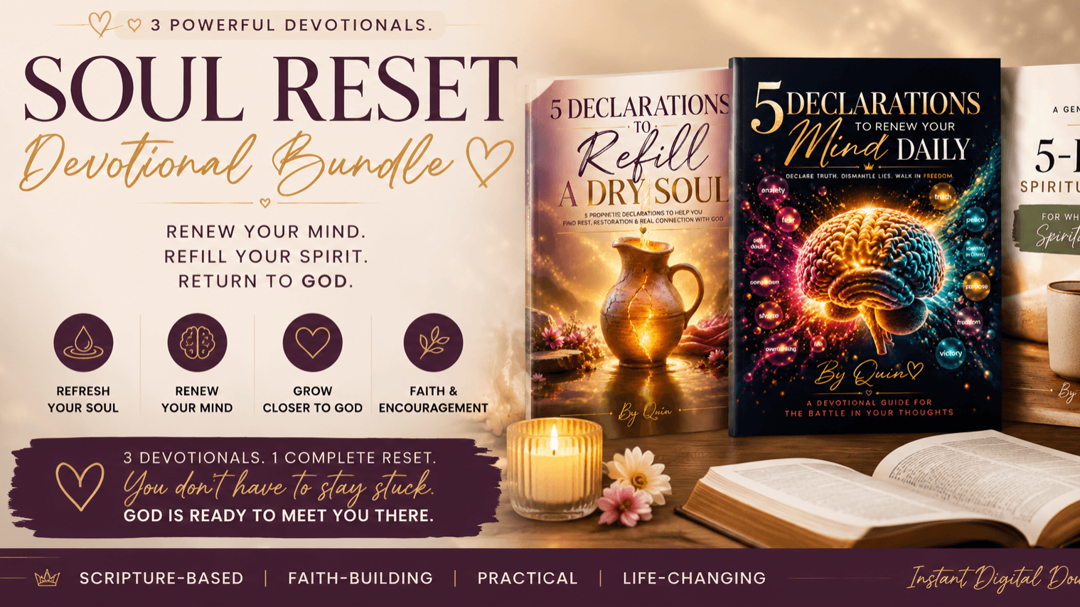 Soul Reset Devotional Bundle (3-in-1)
