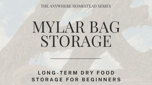 Mylar Bag Storage Guide