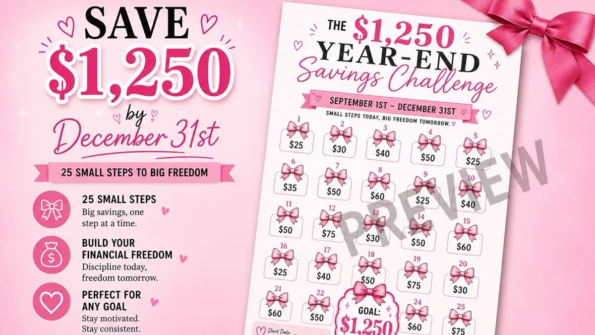 Save $1,250 by December 31st