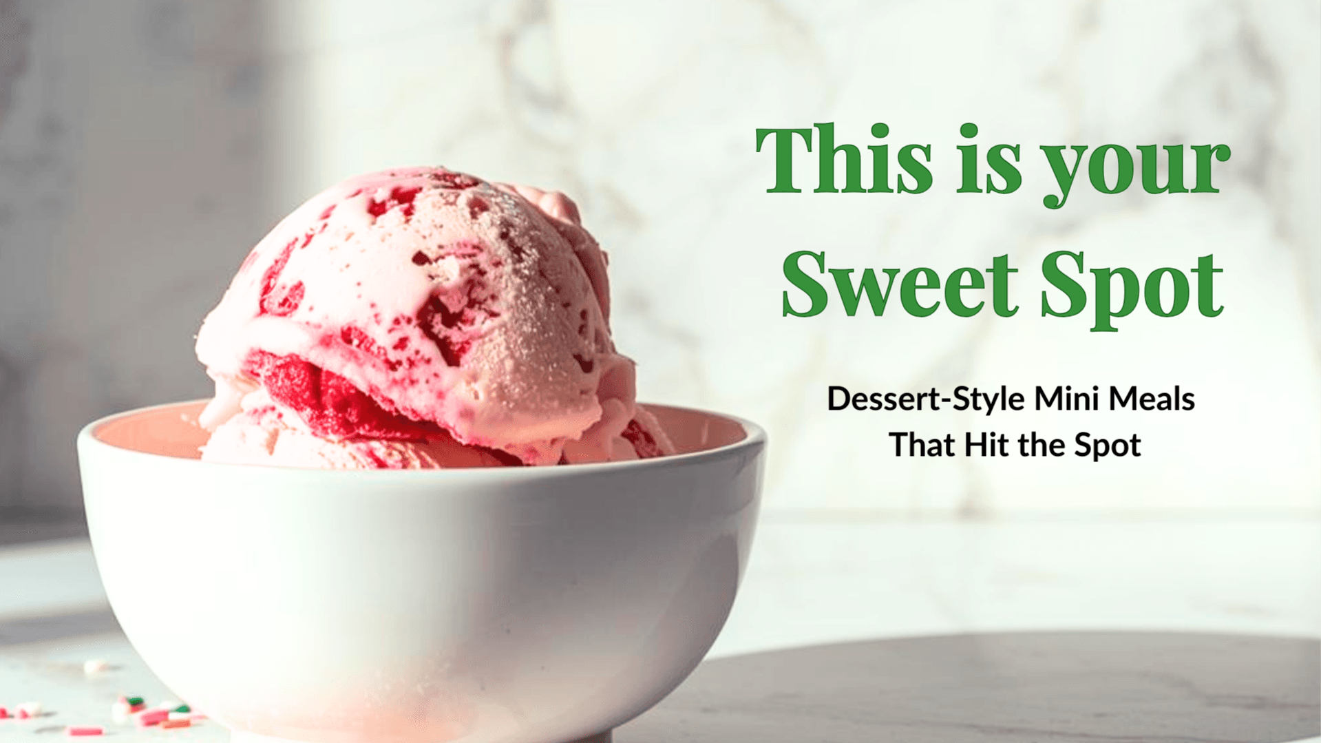 The Sweet Spot Cookbook 