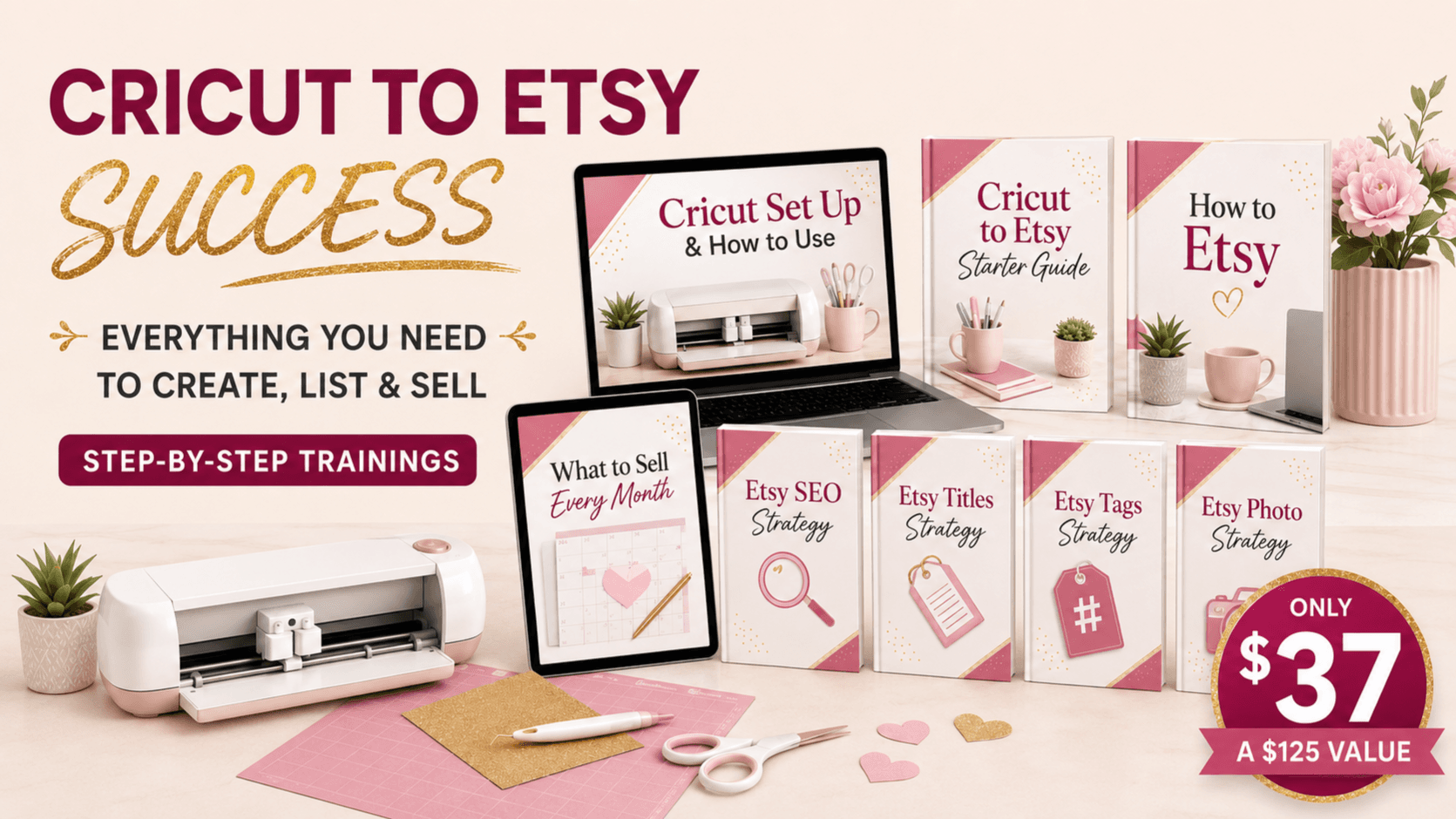 CRICUT TO ETSY SUCCESS BUNDLE