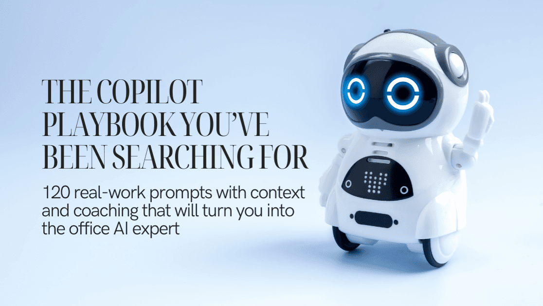 The Ultimate Copilot Prompt Playbook