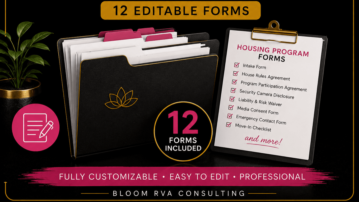 Housing Program Forms Bundle (12)