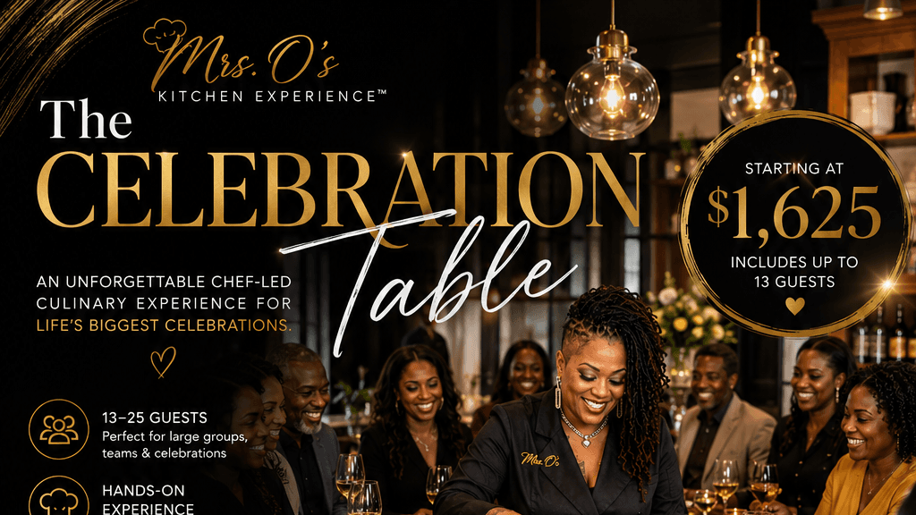 VIP Elite EXPERIENCE  -The Celebration Table 