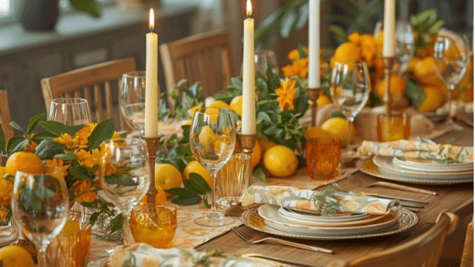 Citrusy Bites for Chilly Nights Dinner Party Plan