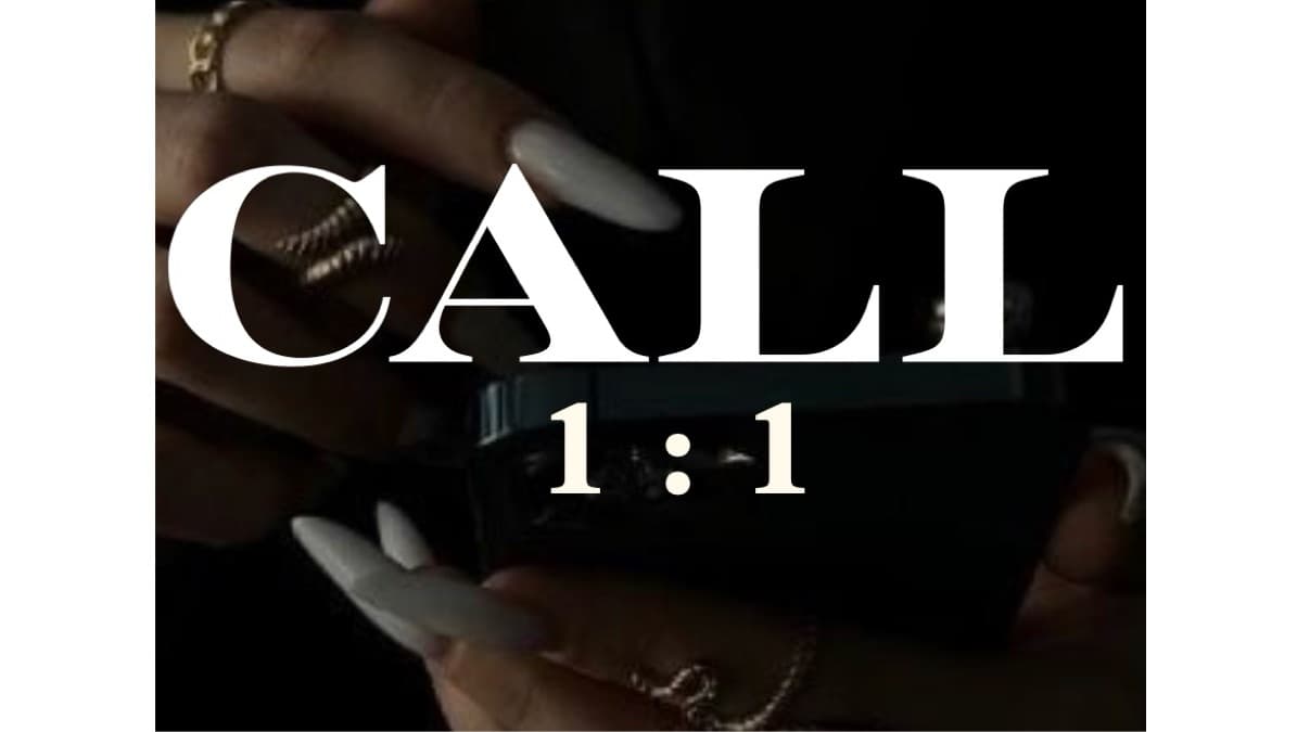 Book A 1:1 Phone Call 