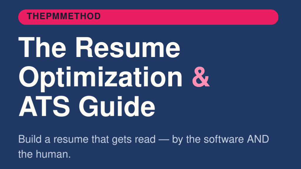 Get My Resume Optimization & ATS Guide Now!