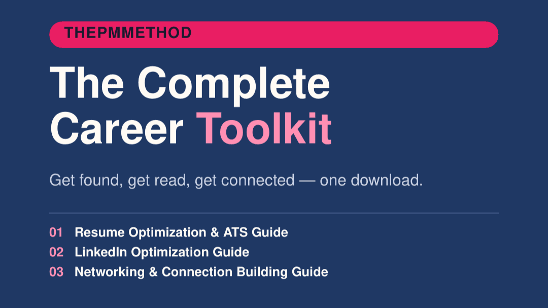 Get My The Complete Career OptimizationToolkit!