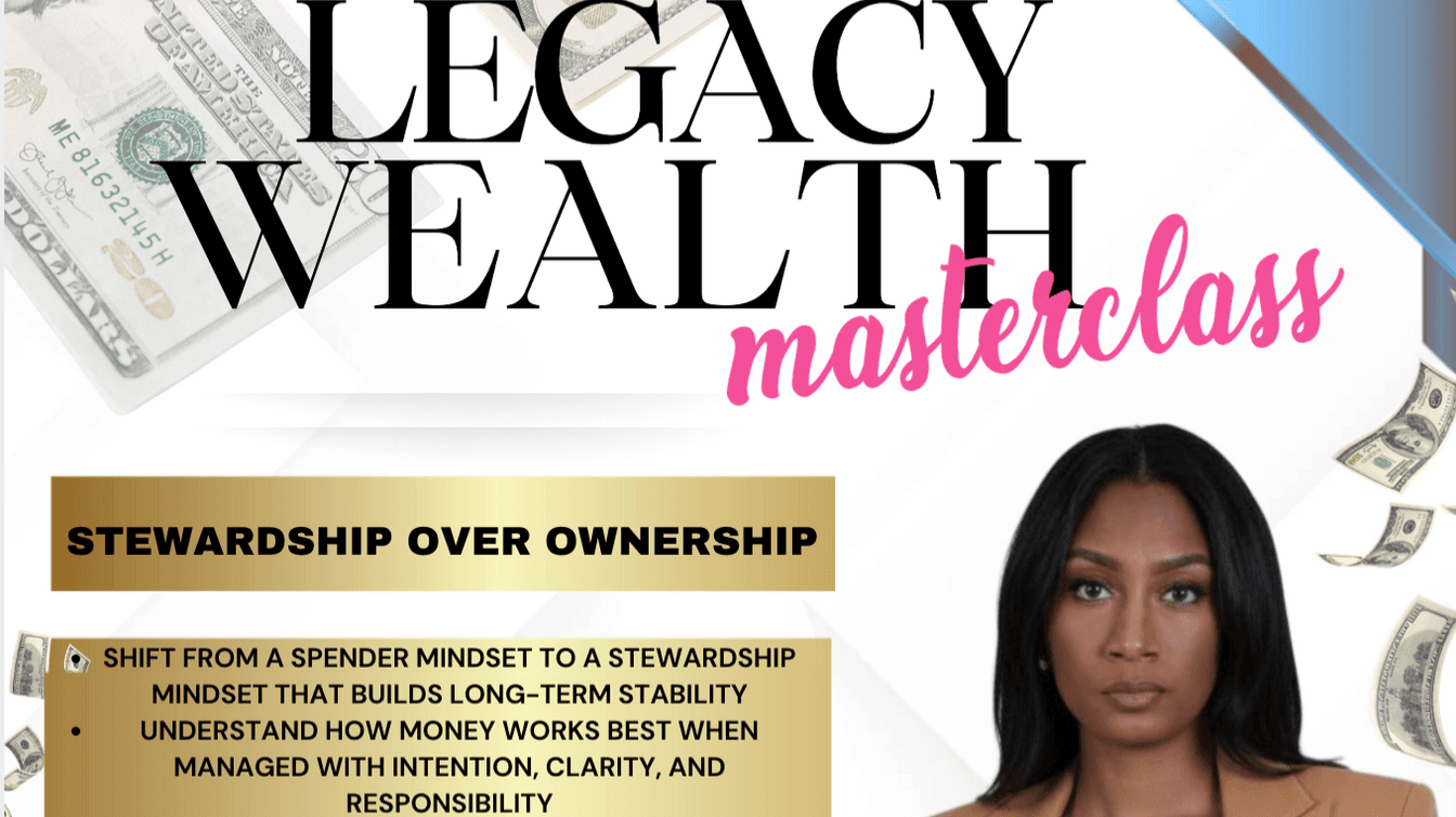 Legacy & Wealth-BREAKING POVERTY AT THE ROOT