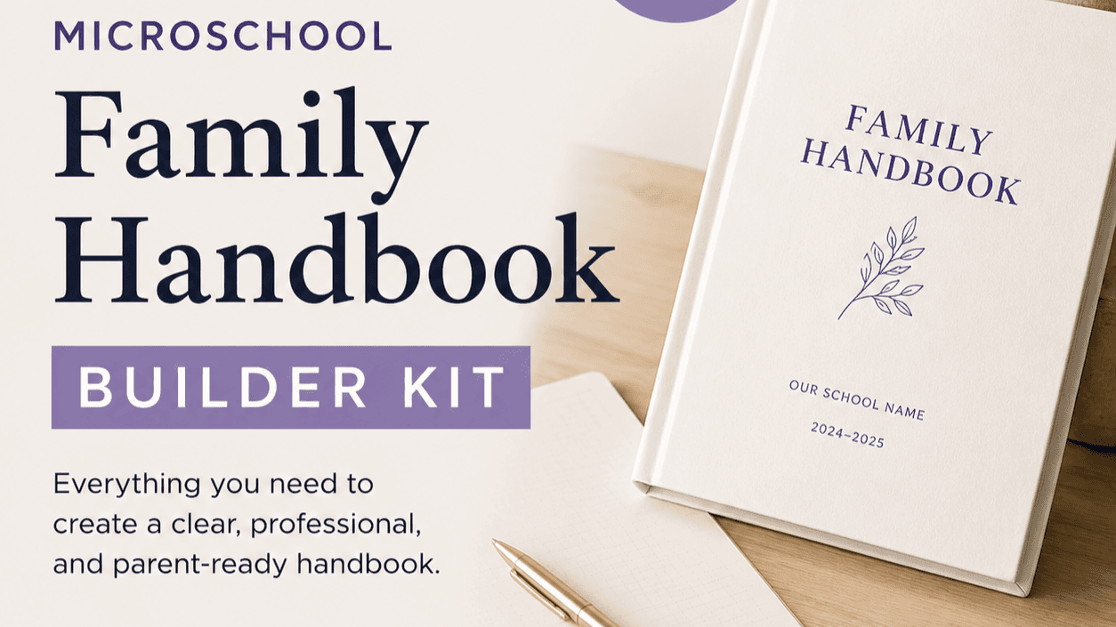 Microschool Family Handbook System