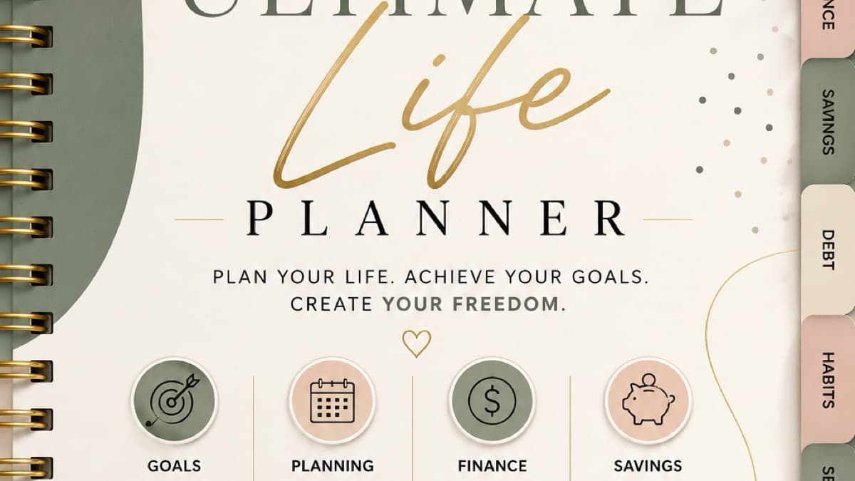 Jeypha Ultimate Life Planner