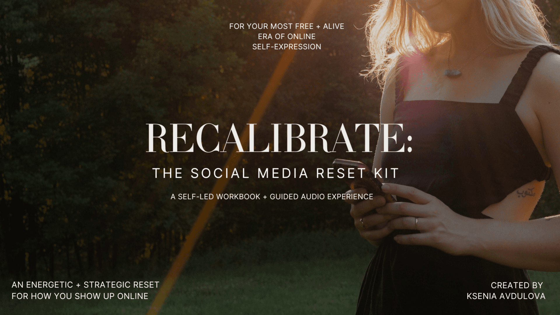 RECALIBRATE: The Social Media Reset Kit
