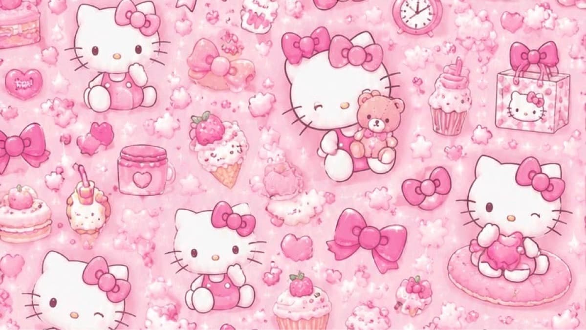 Kitty Birthday Digital Invitation + RSVP Tracker