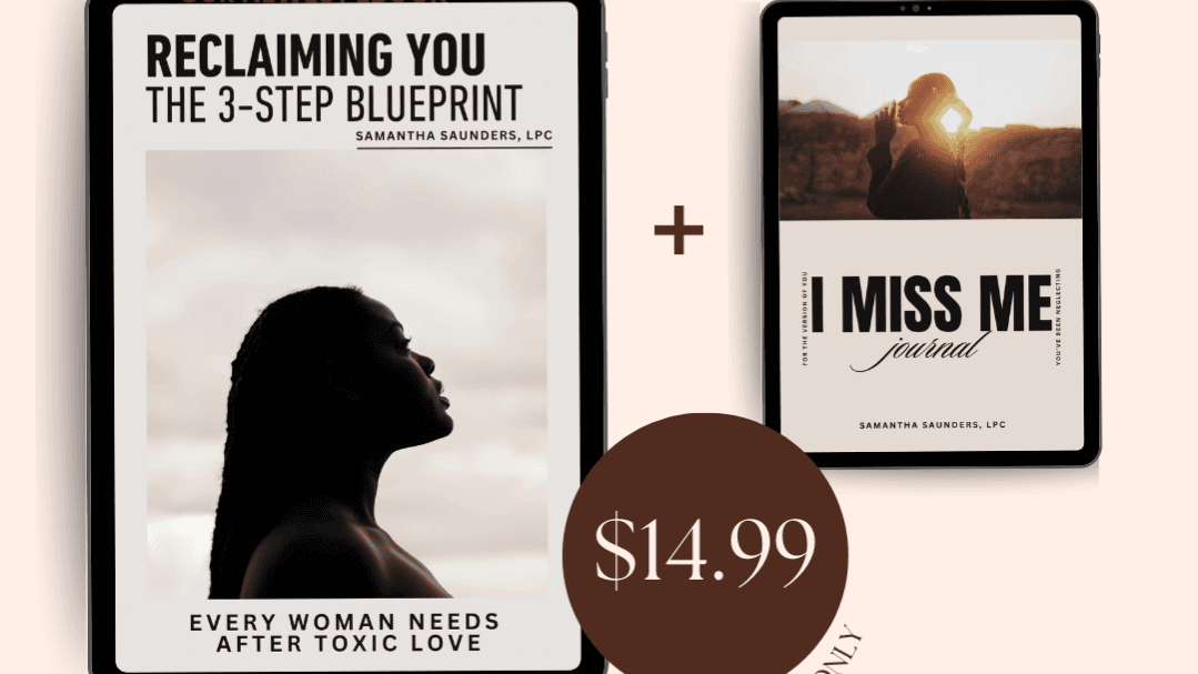Reclaiming You Ebook + I MISS ME journal bundle