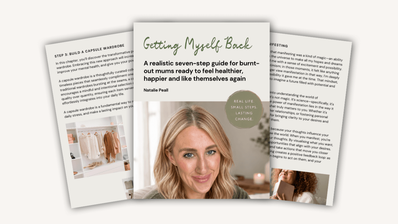 Download My "Getting Myself Back" eBook Now