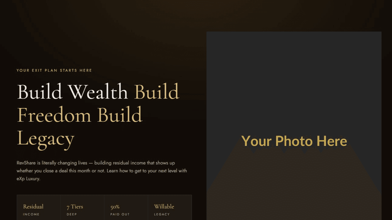 Get My RevShare Template Now!