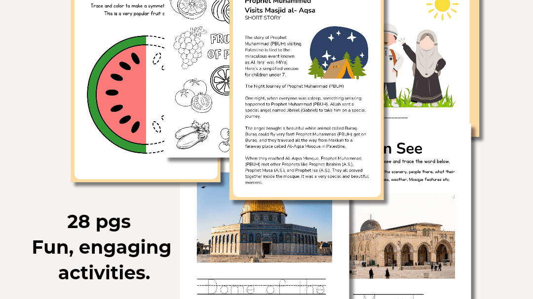 Palestine Activity Book PDF