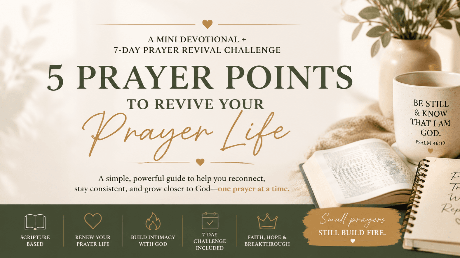 5 Prayer Points to Revive Your Prayer Life