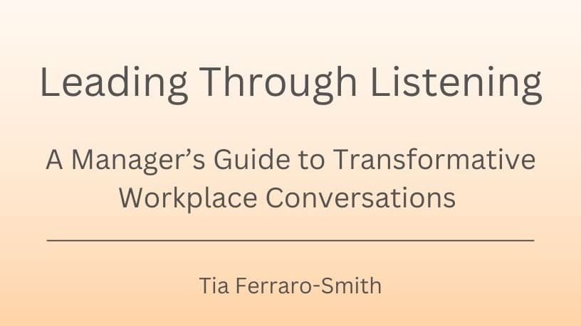 Leading Through Listening