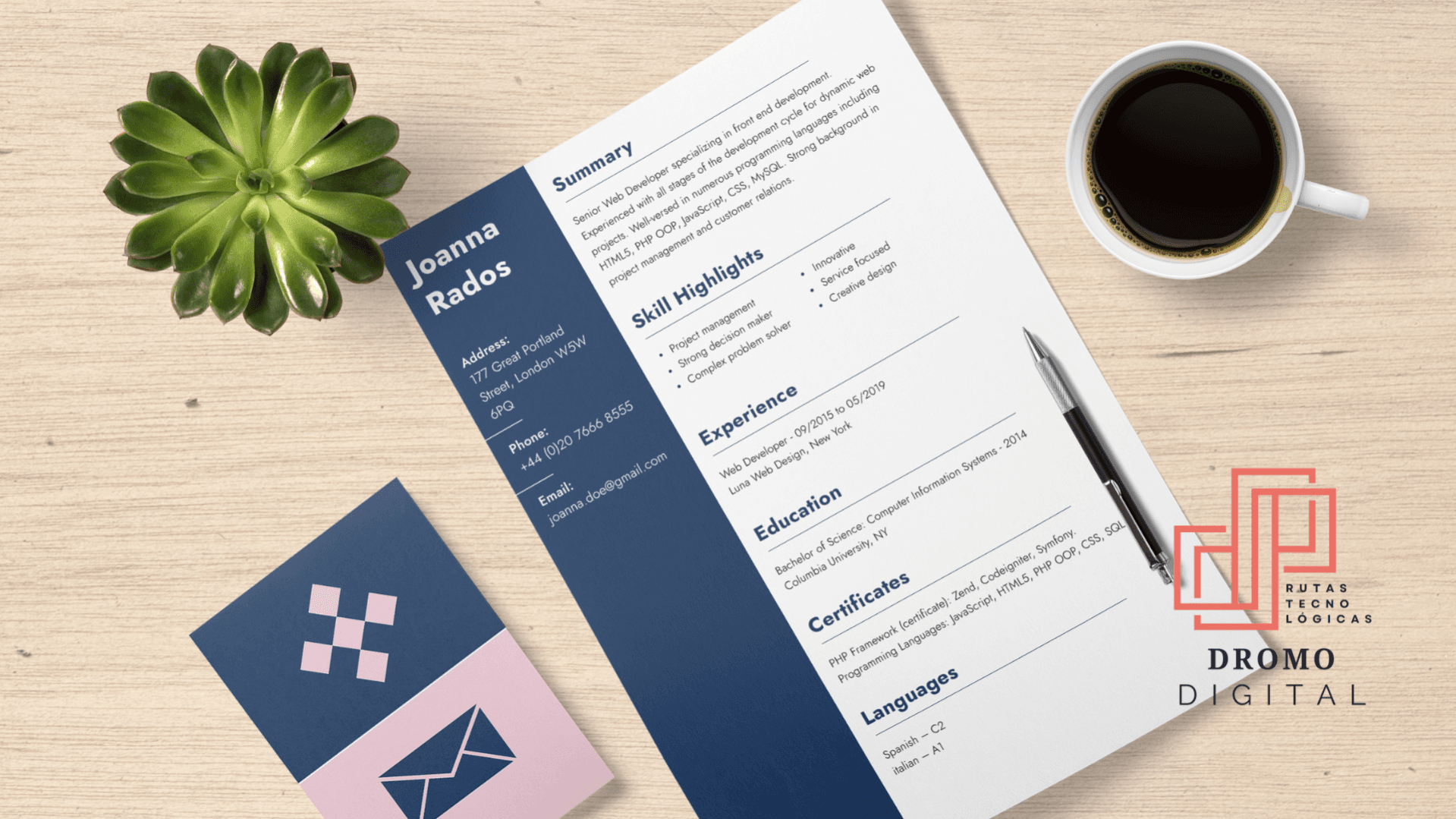 Análisis de CV y LinkedIn