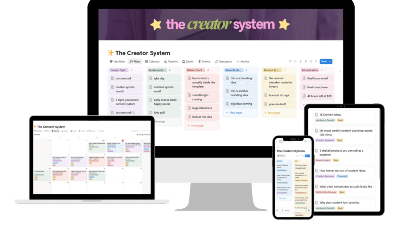 Organize Your Content
