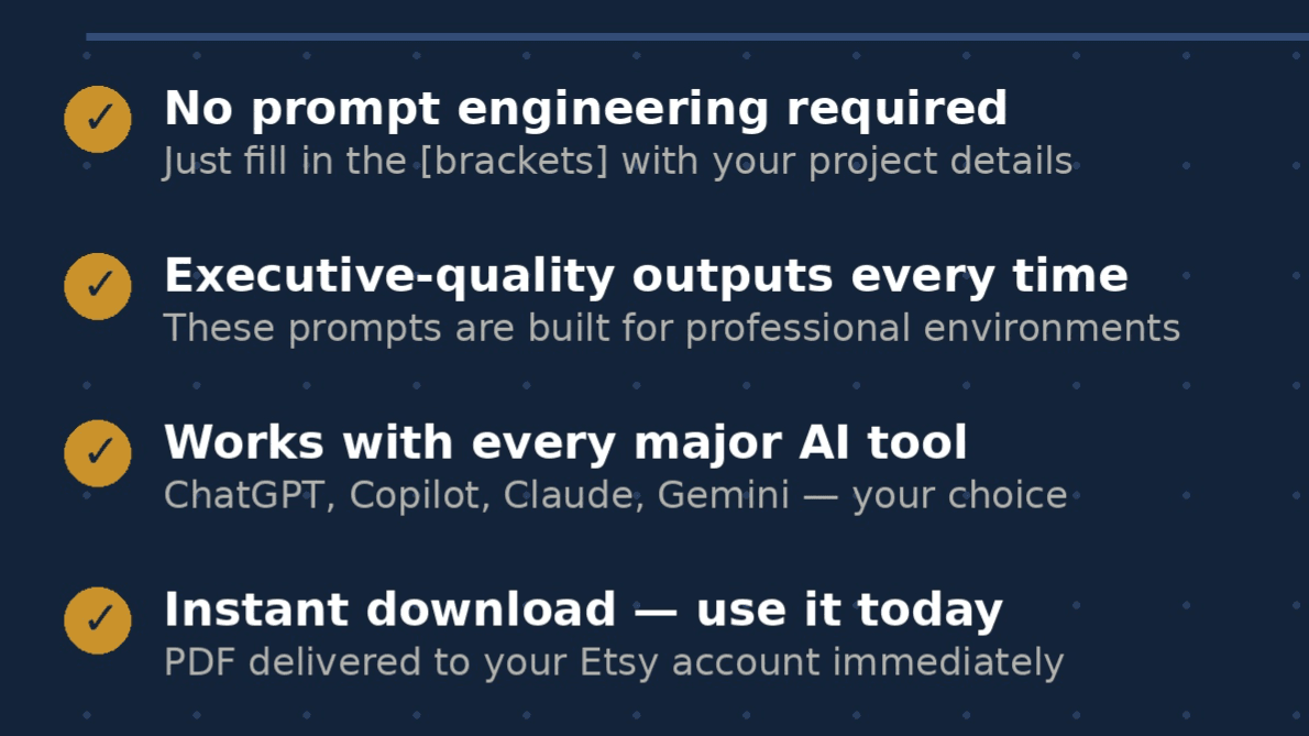 Get the AI Prompt Library — Starter Pack Now!