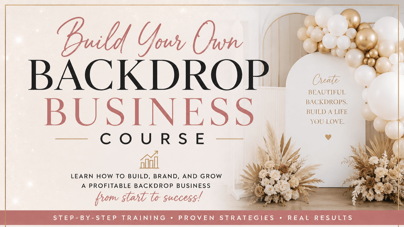 Build Your Own Backdrop Business Course