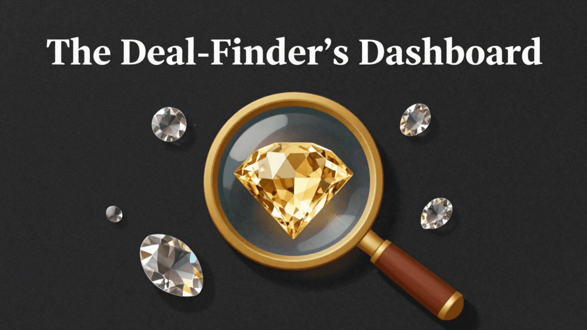 The Deal Finder's Dashboard