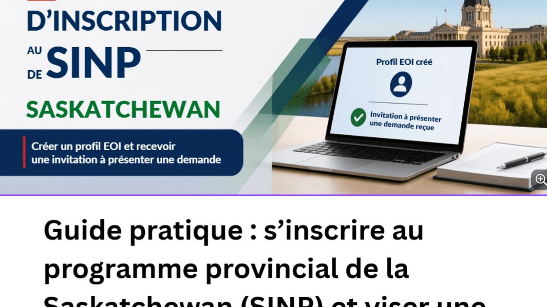 Obtenir une invitation Saskatchewan/Canada