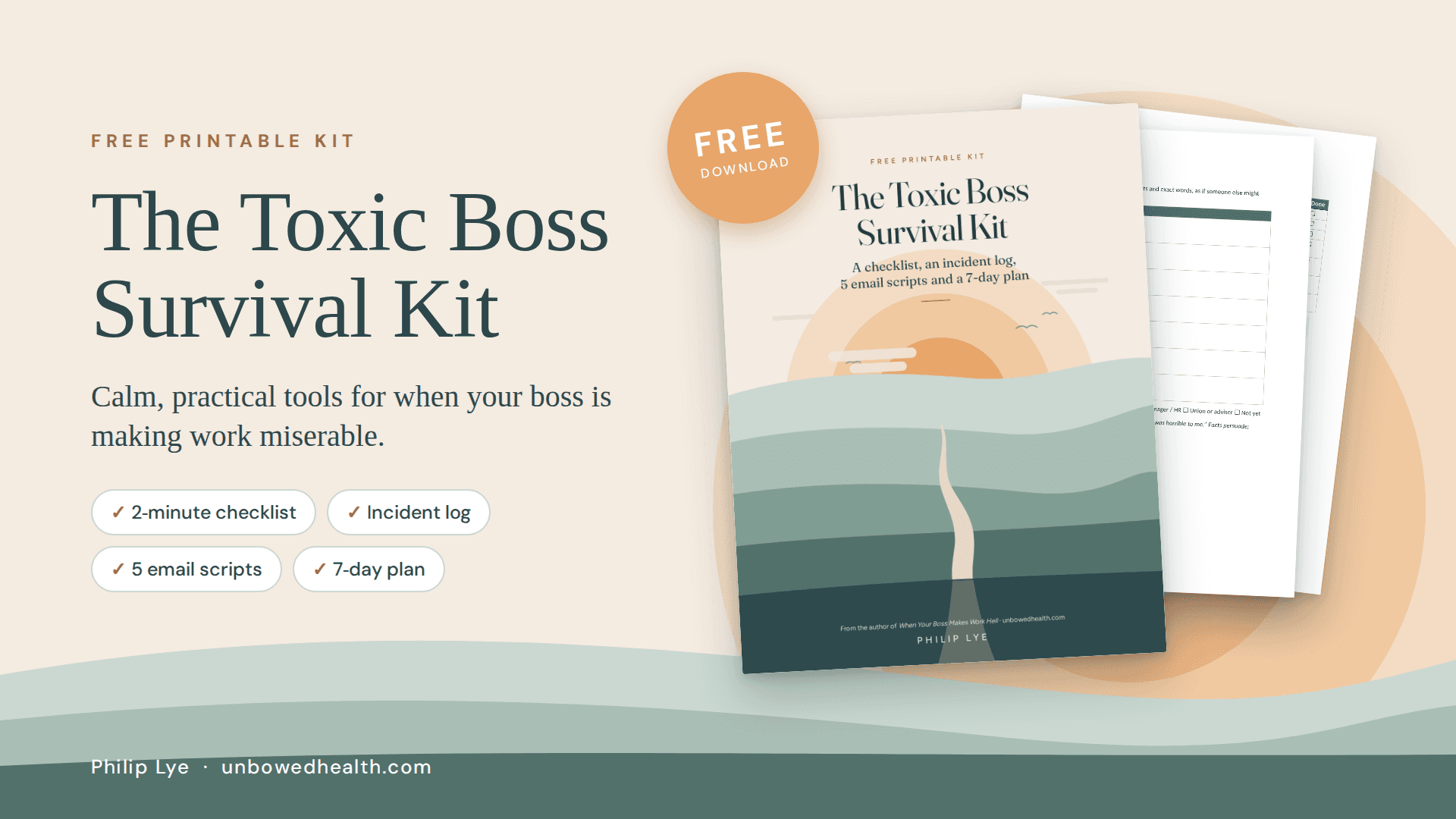The Toxic Boss Survival Kit