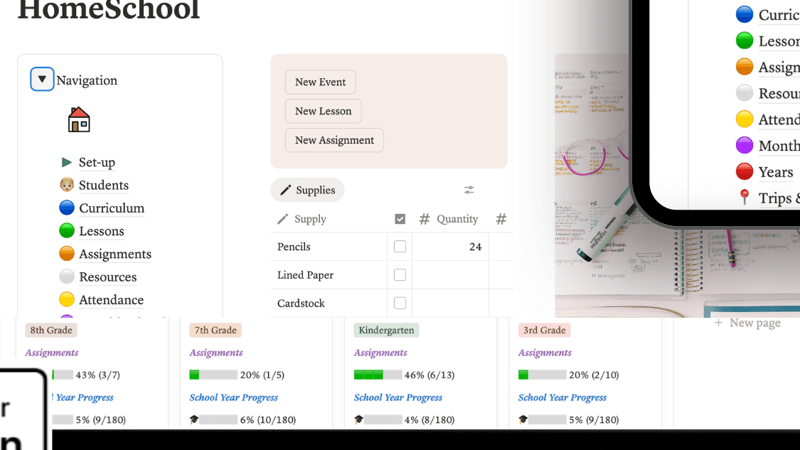 Get My Homeschool Planner Notion Template Now!